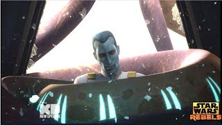 Star Wars Rebels Ezra Sacrifices himself amp Thrawn To Unknown Regions [upl. by Nnaid]