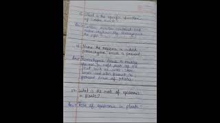 Tissue  class 9 science chapter 6 questions and answers 🖋️📓📚 part 2 [upl. by Ydnac]