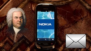 JS Bach  Badinerie Nokia C7 SMS Message cover [upl. by Gilead]