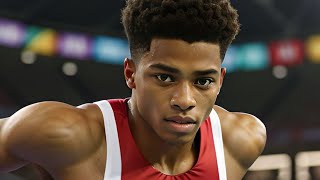 16YearOld Quincy Wilson Shatters Records in Olympic Relay Debut [upl. by Dorkus]