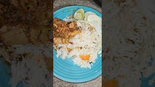 Chicken CurryampBhagara RiceSubscribe [upl. by Hildie]