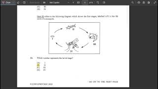 CSEC Integrated Science Paper 1 for June 2024 Solutions [upl. by Happ988]