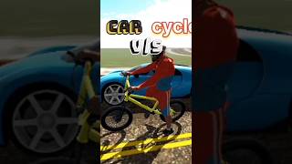 Car vs cycle 🤑🤑 indianbikedriving3d shorts youtubeshorts gaming [upl. by Scrogan]