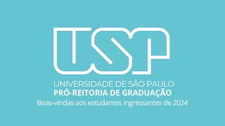 Reitor da USP Carlos Gilberto Carlotti Junior  Ingressantes 2024 [upl. by Rudolf]