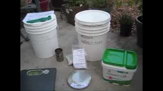 Mittleider Garden Weekly Feed Fertilizer Recipe Sustainable Gardening [upl. by Newhall]