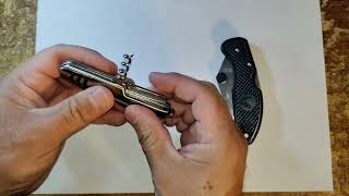 8in1 Multiuse Knife Vs Folding Serrated Knife Dollar Tree Items [upl. by Rapsac]