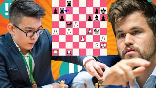 Magnus Carlsen vs Nodirbek Abdusattorov chess game 16 [upl. by Yenor]