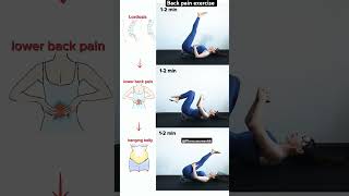 Back pain relief exercises for women backpain lowerbackpain painrelief shorts [upl. by Blase]