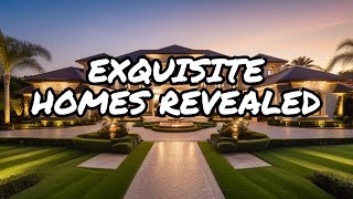 MOST EXQUISITE LUXURY MANSION HOMES IN THE WORLD [upl. by Elatnahc]