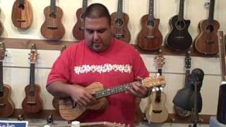 Hilo Guitars 6 string and 8 string ukulele [upl. by Hufnagel]