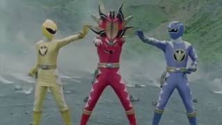 Bakuryuu Sentai Abaranger Episode Previews [upl. by Erasme658]