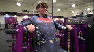 SUPERMAN GOES TO THE GYM  Winter Training Arc Day 6  Chest [upl. by Letram]