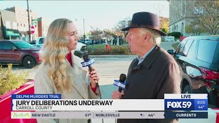 Fox59s Kit Hanley and Russ McQuaid talk about day four of jury deliberations in Delphi [upl. by Naes297]