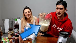 NEJHORŠÍ MILKSHAKE CHALLENGE w Niki 15 [upl. by Sevart537]