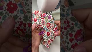 Coletero de tela paso a paso 🍒 shorts diy sewingideas [upl. by Radcliffe239]