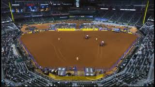 NFR 2020 Barrel Racing round 8 [upl. by Ytak]