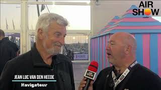 Jean Luc Van Den Heede VDH Confrerie de la Sole Vendée Globe 2024 Air Show Web TV Oct 2024 [upl. by Dichy]