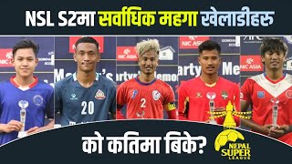 Top 10 Most Expensive players in Nepal Super League 2023  NSL S2 auction 2023 list [upl. by Etnahsa910]