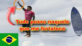 Gabriel Medina surpreende o mundo e o diabo é humilhado nas olimpíadas de 2024 [upl. by Pat]