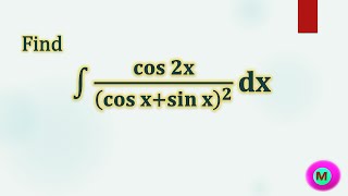 Integral ∫ cos 2xcos xsin x2 dx [upl. by Anaira]