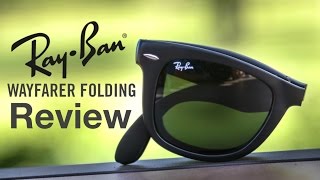 RayBan Folding Wayfarer Review [upl. by Solim]