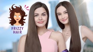 Janine Gutierrez amp Kelsey Merritt FightTheFrizzies with Palmolive Silky Straight [upl. by Jeremy942]