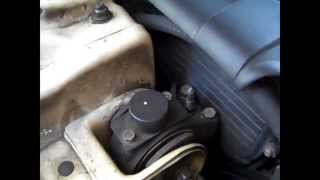 How to replace right motor mount 06 KIA Optima [upl. by Azeel]