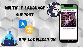 Multi Language Support App In Flutter  Flutter Internationalization and Localization Tutorial [upl. by Butte]