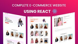 How To Create Complete Ecommerce Website Using React JS Step by Step Tutorial 2023 [upl. by Uno]