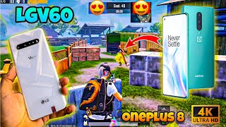 Lgv60 thinq 5g  vs  oneplus 8  1vs1 TDM test 2024  60fps amp 90fps  who is best Device🤔 [upl. by Anthia475]