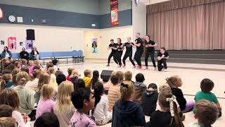 Elementary school children at an assembly singing early 2000s pop hits [upl. by Caasi272]