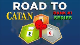 Retired Catan Pro Climbs the Ranked Ladder Game 6 [upl. by Aivuy]