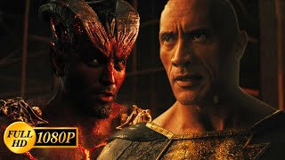 Dwayne Johnson vs Sabbac  Black Adam 2022 [upl. by Attaymik]