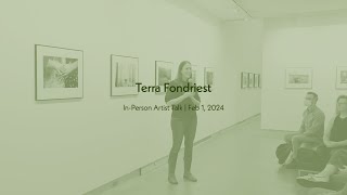 Artist Talk with Terra Fondriest [upl. by Mannos]