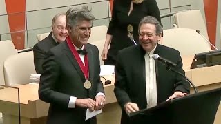 2016 Pritzker Architecture Prize Ceremony at the UN in collaboration with the SDG Fund [upl. by Griffin]