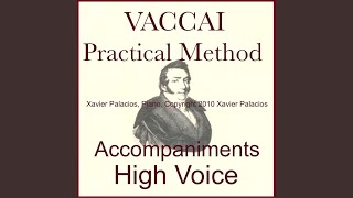 Vaccai Practical Vocal Method Intervals of the Fifth in F Major [upl. by Akimihs]