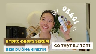 OBAGI  SERUM VÀ KEM DƯỠNG PHỤC HỒI  Khen chê rõ ràng có dẫn chứng [upl. by Sanfo609]