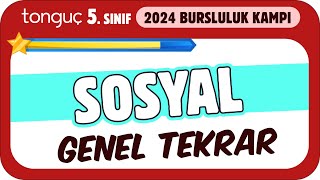 5Sınıf Sosyal Genel Tekrar ✍ 2024 Bursluluk Kampı [upl. by Rees660]