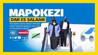 🔴TBCLIVE KUREJEA KWA RAIS SAMIA SULUHU HASSAN JNIA  DSM [upl. by Searle]