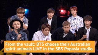 BTS choose their Australian spirit animal [upl. by Sivla]