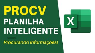 PROCV no Excel  Passo a Passo Super Fácil [upl. by Araz608]