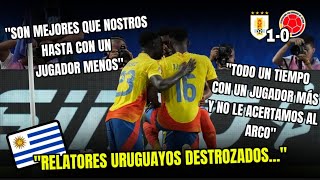 relatores Uruguayos destrozados Colombia vs Uruguay 10 [upl. by Narual959]