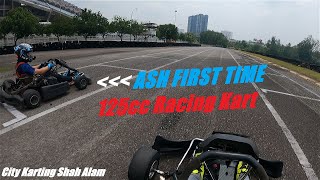 125cc Racing Kart  City Karting Shah Alam  New PB 101898 [upl. by Davidoff123]