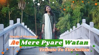 Ae Mere Pyare Watan Independence Day Venetia WarshongCover [upl. by Ayrolg326]