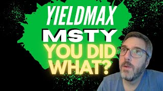 Unlocking Extra Income from MSTY ETF Beyond Just Dividends 💸📈 msty yieldmax nvdy mstr [upl. by Vescuso]