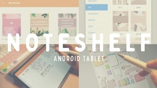 📘🖋 Noteshelf on Android Tablet  Huawei Matepad Pro [upl. by Malkin]