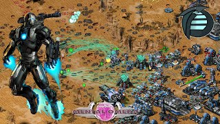 Red Alert 2  Mental Omega 336  The Great Foehn Revolt   5 Vs 1 [upl. by Ardnaiek]