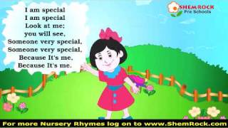 Nursery Rhymes I am Special Songs with lyrics [upl. by Gamal]