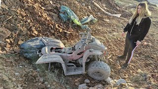 Full Restoration Abandoned ATV Yamaha [upl. by Sanchez]