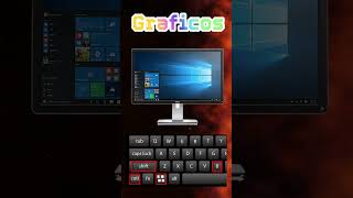 ⚡ PANTALLA NEGRA PC SOLUCION  control shift  windows  B short 1 [upl. by Sacram]